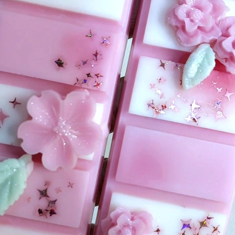 Japanese Sakura Snap Bar Candle Soy Wax Melts – Potions